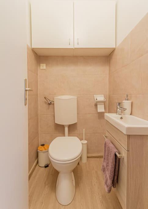 Roomy Apartment 80Sqm At City Center Free Parking Space, Ac & Balcony Budapest Bagian luar foto